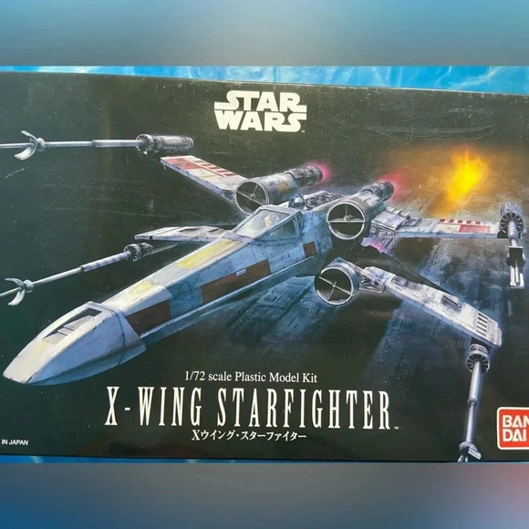 Star Wars - X-Wing Starfighter - 1/72 Scale Model Kit - New  / Sealed - Picture 10 of 12